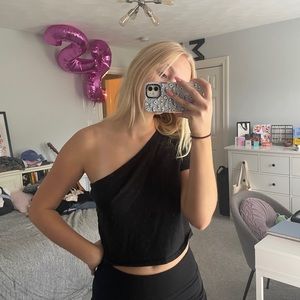 off the shoulder aerie t shirt